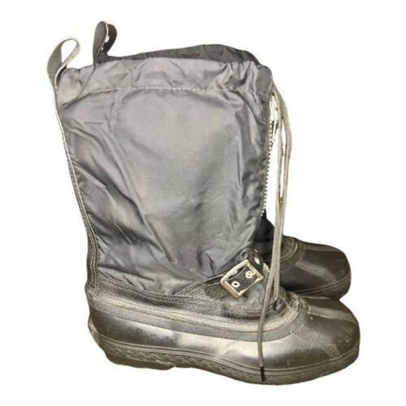 Vintage Mens Size 8 Steel Shank Snowmobile Quad Water Proof Cold Weather Boots - Picture 1 of 10